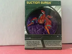 Bakugan Battle Brawlers Suction Surge Ability Card - Image 1