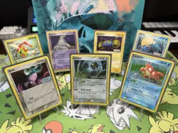 MASSIVE Stamped ENG Vintage Lot 7 Pokemon Cards Look At Pics Condition - Image 1