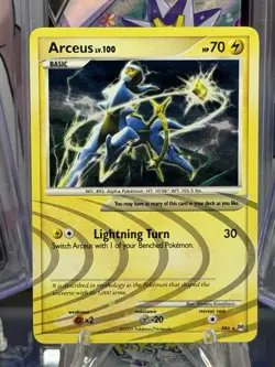 Arceus LV.100 AR6 Holo Rare Pokemon Card LP - Image 1