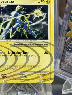 Arceus LV.100 AR6 Holo Rare Pokemon Card LP - Image 5