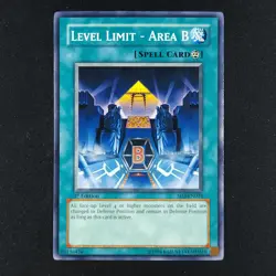 Level Limit Area B SD3-EN024 - Structure Deck - YuGiOh! Card - Image 3