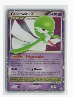 Gardevoir LV.X 131/132 Secret Wonders Holo Pokemon Card NM - Image 1