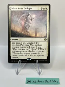 White Sun's Twilight #38 Rare - MTG Phyrexia: All Will Be One Regular Card - NM - Image 1