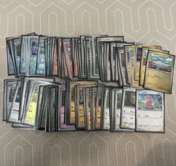Pokemon TCG Lot of 121 Pokeball/17 Masterball Cards Black Bolt and White Flare - Image 1