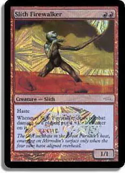 Slith Firewalker (JSS) FOIL Promo PLD Creature Special MAGIC MTG CARD ABUGames - Image 1