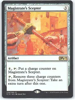 Magistrate's Scepter R Core Set 2019 238 NM - Image 1