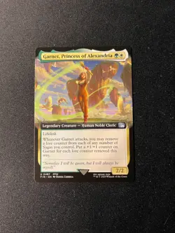Garnet, Princess of Alexandria (Extended Art) - 0487 - Final Fantasy MTG - NM/M - Image 1