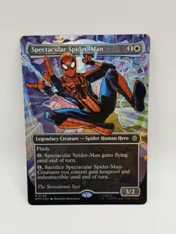 Spectacular Spider-Man (0239) (Borderless) (Textured Foil) - Image 1