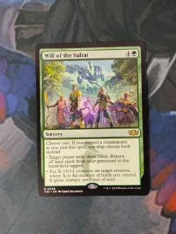 Will of the Sultai | 7% Off 2+ | Tarkir: Dragonstorm | NM | MTG - Image 1