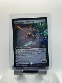 MTG, Extinguisher Battleship (Extended Art) $3 ORDER MIN - Regular - EOE Edge of - Image 1