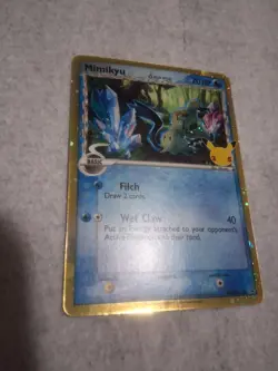 Mimikyu SWSH136 Black Star Promo Standard Size Pokemon Card TCG Near Mint NM - Image 1