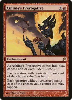 Magic The Gathering MTG ASHLING'S PREROGATIVE Lorwyn NM Near Mint - Image 1