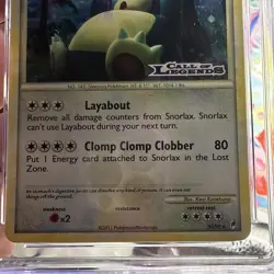 2011 Pokemon Call of Legends Prerelease Snorlax Promos #33/95 CGC 9 - Image 4