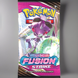 (1x) Pokemon TCG SWSH Fusion Strike Loose Booster Pack (NEW/FACTORY SEALED)! - Image 2