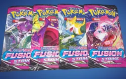 (1x) Pokemon TCG SWSH Fusion Strike Loose Booster Pack (NEW/FACTORY SEALED)! - Image 4