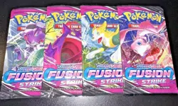 (1x) Pokemon TCG SWSH Fusion Strike Loose Booster Pack (NEW/FACTORY SEALED)! - Image 5