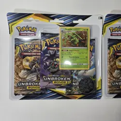 (LOT OF 2) Pokemon Unbroken Bonds 3 Pack Blisters Set Of 2 With 2 PROMOS - Image 3
