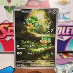 Pansage 089/086 Illustration Rare - Black Bolt - Pokemon TCG - SHIPS FAST - Image 1