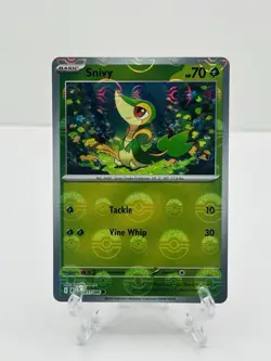 ??Pokemon TCG-Snivy-Poke Ball Pattern-001/086-Sv: Black Bolt-Holo-M/NM!?? - Image 1