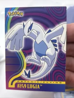 2001 Topps Pokemon TV Animation Edition - Johto League Champions Lugia #249 - Image 1