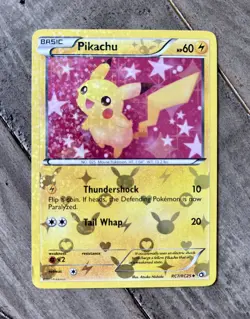 2013 PIKACHU RC7/RC25 Legendary Treasures RADIANT Collection Pokemon HOLO NM - Image 1