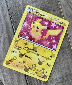 2013 PIKACHU RC7/RC25 Legendary Treasures RADIANT Collection Pokemon HOLO NM - Image 2