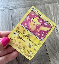 2013 PIKACHU RC7/RC25 Legendary Treasures RADIANT Collection Pokemon HOLO NM - Image 3