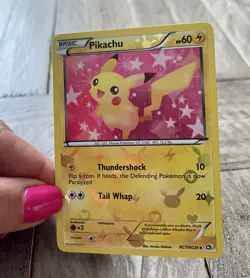 2013 PIKACHU RC7/RC25 Legendary Treasures RADIANT Collection Pokemon HOLO NM - Image 5