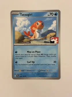 Tatsugiri 062/198 Holo Pokemon Prize Pack Scarlet & violet variant A - Image 1