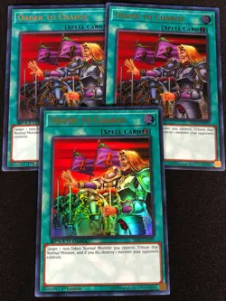 Yugioh Order to Charge SS03-ENV01 1st Ultra x3 (NM) - Image 1