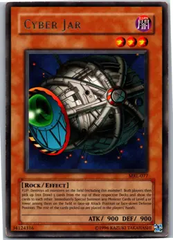 Cyber Jar Rare Magic Ruler MRL-077 HP/DMG - Image 1