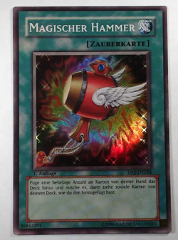 Magischer Hammer DP2-DE024 Super Rare Holo deutsch Near Mint Yu-Gi-Oh - Image 1