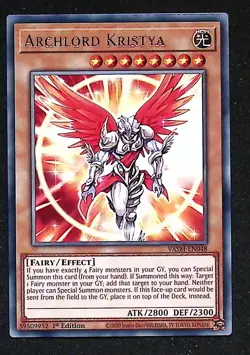 Archlord Kristya - VASM-EN048 - Rare - 1st Edition - Yugioh - Image 1