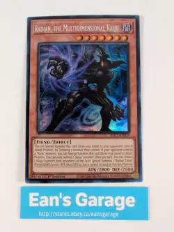 YuGiOh! Radian, The Multidimensional Kaiju 1st Edition BLC1-EN035 Ultra Rare MN - Image 1