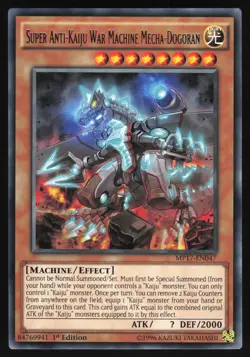 Super Anti-Kaiju War Machine Mecha-Dogoran - MP17-EN047 - Rare - Yugioh - Image 1