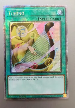 Near Mint Yugioh Tuning RA04-EN144 Quarter Century Secret Rare 1st Edition - Image 1
