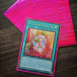 Sages Secret Pink Rain Small/Standard Sleeves (Pokemon, MTG, Yugioh) 100 - Image 2