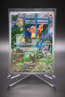 Charmander 044/SVP Pokemon Card NM Scarlet & Violet Promo Illustration Rare Holo - Image 1