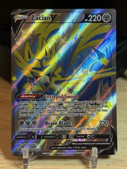 Zacian V (Shiny) SWSH292 SWSH: Sword & Shield Promo Cards Holo - Image 1