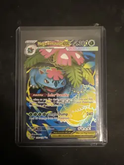 Mega Venusaur EX 155/132 Mega Evolution ENGLISH Pokemon TCG Card NM Ultra Rare - Image 1