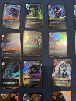 Riftbound: League Of Legends Tcg 40 Card Lot All rare foils NM - Image 2