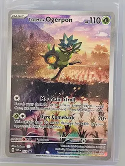 Teal Mask Ogerpon - Promo SV: Scarlet & Violet Promo Cards 123 NM Holo - Image 1