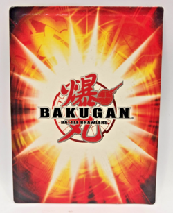 Bakugan SHINE Metal Gate Card SILVER 2011 BA1443-GA-SM-GBL 2/24j IMPRINTED - Image 2