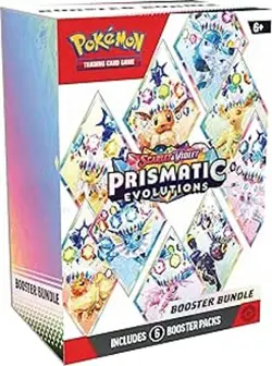 Pokemon TCG Trading Card Game Prismatic Evolutions Booster Bundle Factory Sealed - Image 1