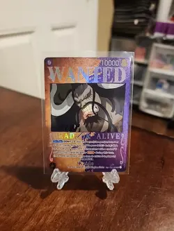 Kaido ST04-003 Wanted Poster Alternate Art SP One Piece Card English OP03 - Image 1