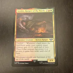 MTG STARTER COMMANDER DECK - Strider, Ranger Of The North - R/G - Image 1