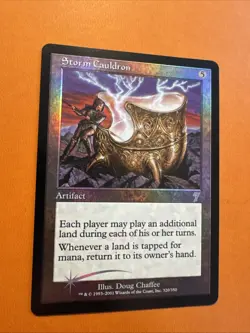 MTG - Storm Cauldron - FOIL - Seventh 7th Edition - NM/MT - Brandy New! - Image 1