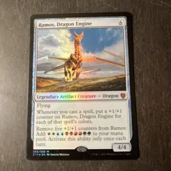 MTG STARTER COMMANDER DECK - Ramos, Dragon Engine - 5 Color - Image 1