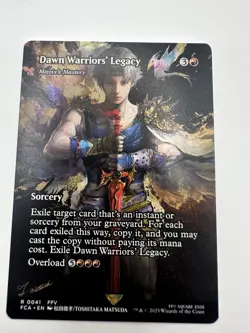 Dawn Warriors' Legacy Mizzix's Mastery 0042 Final Fantasy FCA MTG NM - Image 1