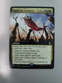 MTG Unite the Coalition Commander: Dominaria United 091 Extended Art Rare - Image 1